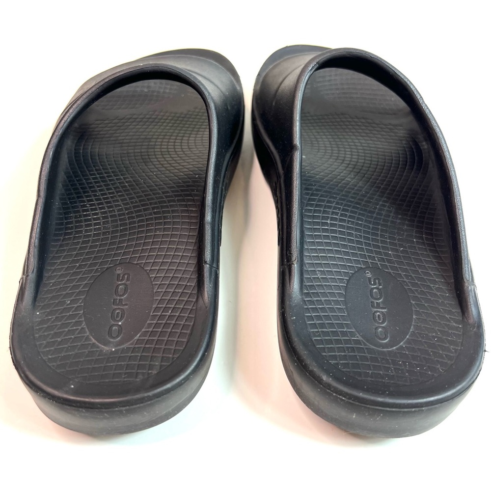 OOFOS Recovery Slides Sandals Black Size Men’s 9, Women’s 11 - EU 42 - Picture 7 of 13